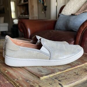 UGG Cream Slip-On Sneakers